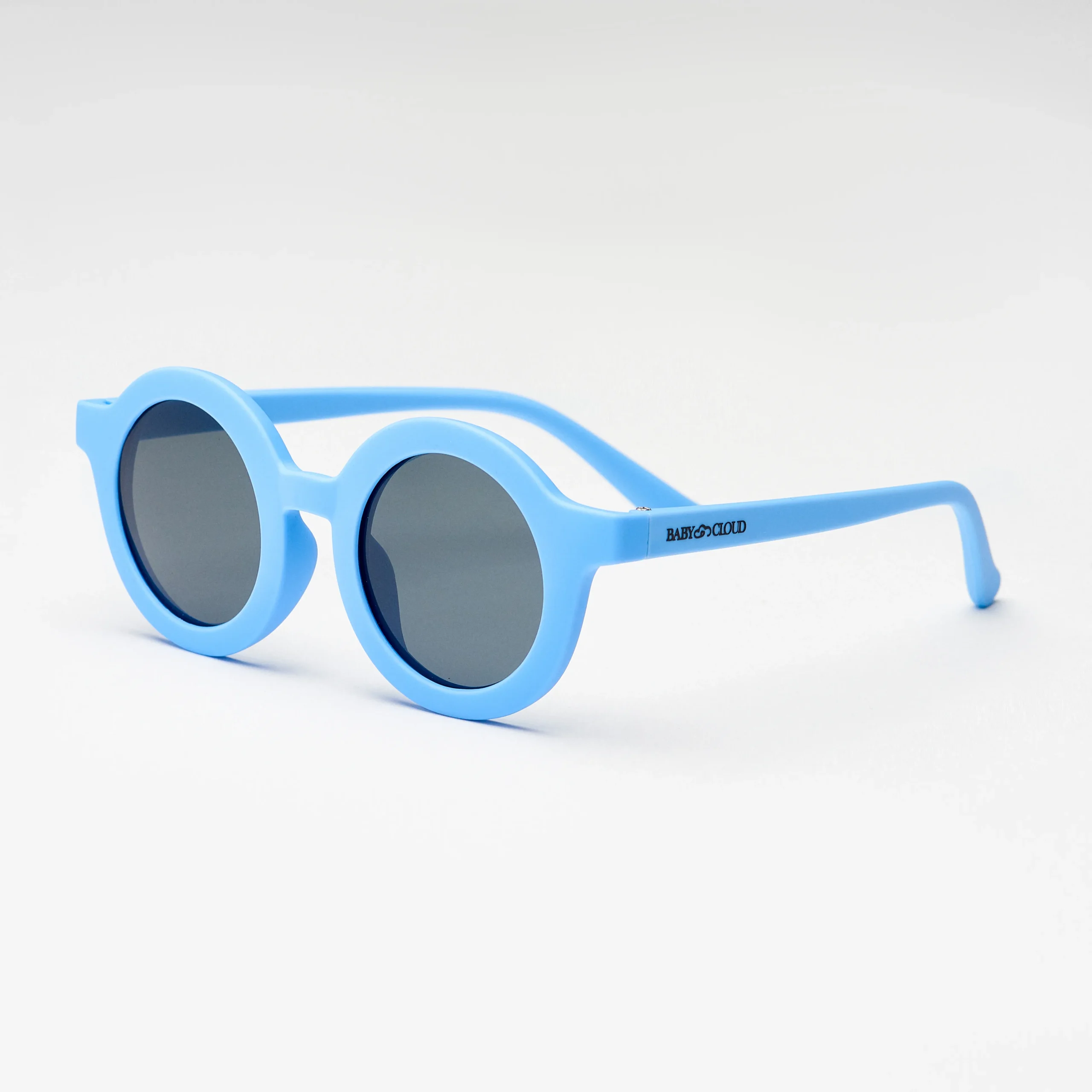 BABY CLOUD Παιδικά Γυαλιά Ηλίου Round Sky Blue UV400 5+ ετών (12.5 x 13.8 εκ.)