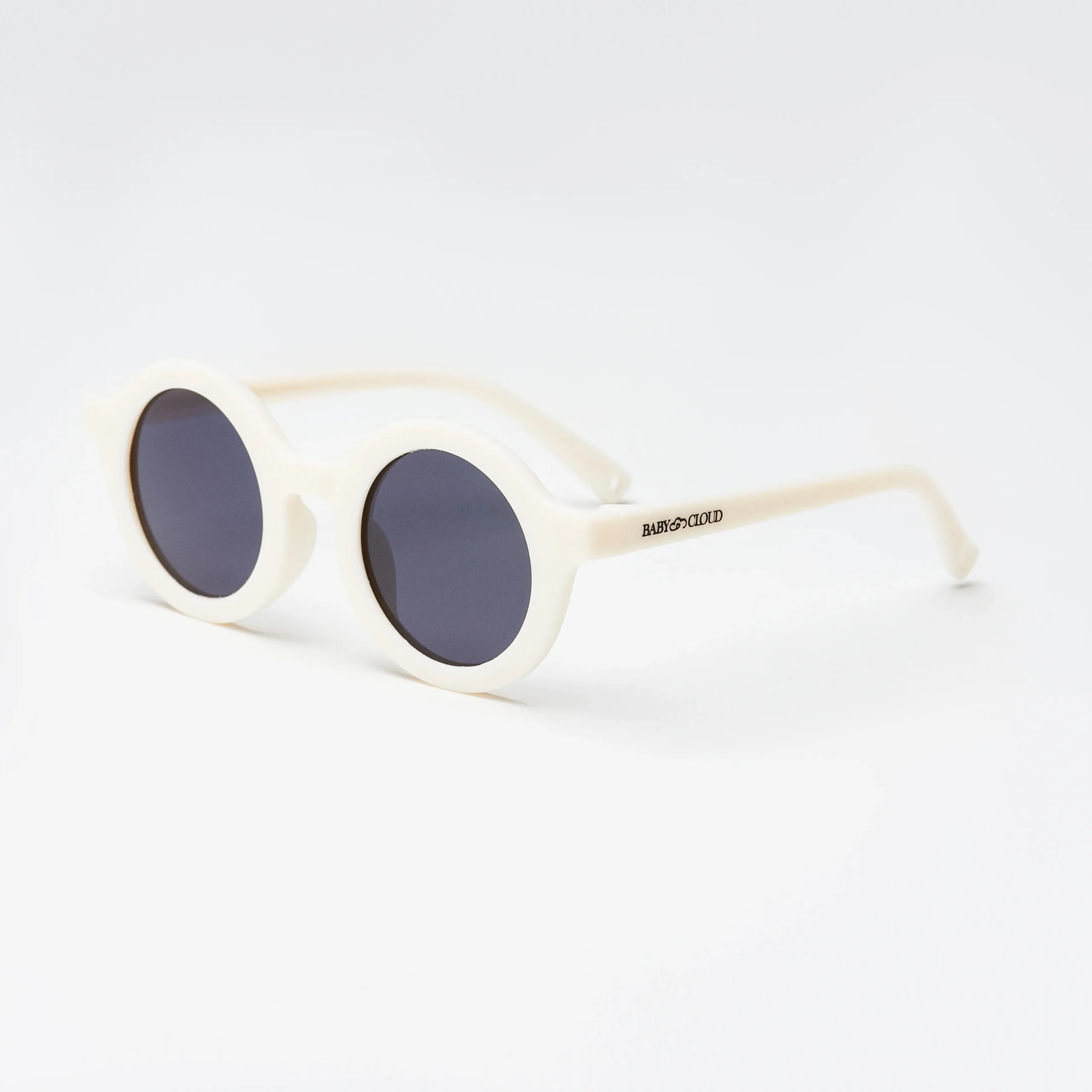 BABY CLOUD Βρεφικά Γυαλιά Ηλίου Baby Round White UV400 με Λουράκι 6 - 24 μηνών (10.6 x 11.5 εκ.) - Image 2