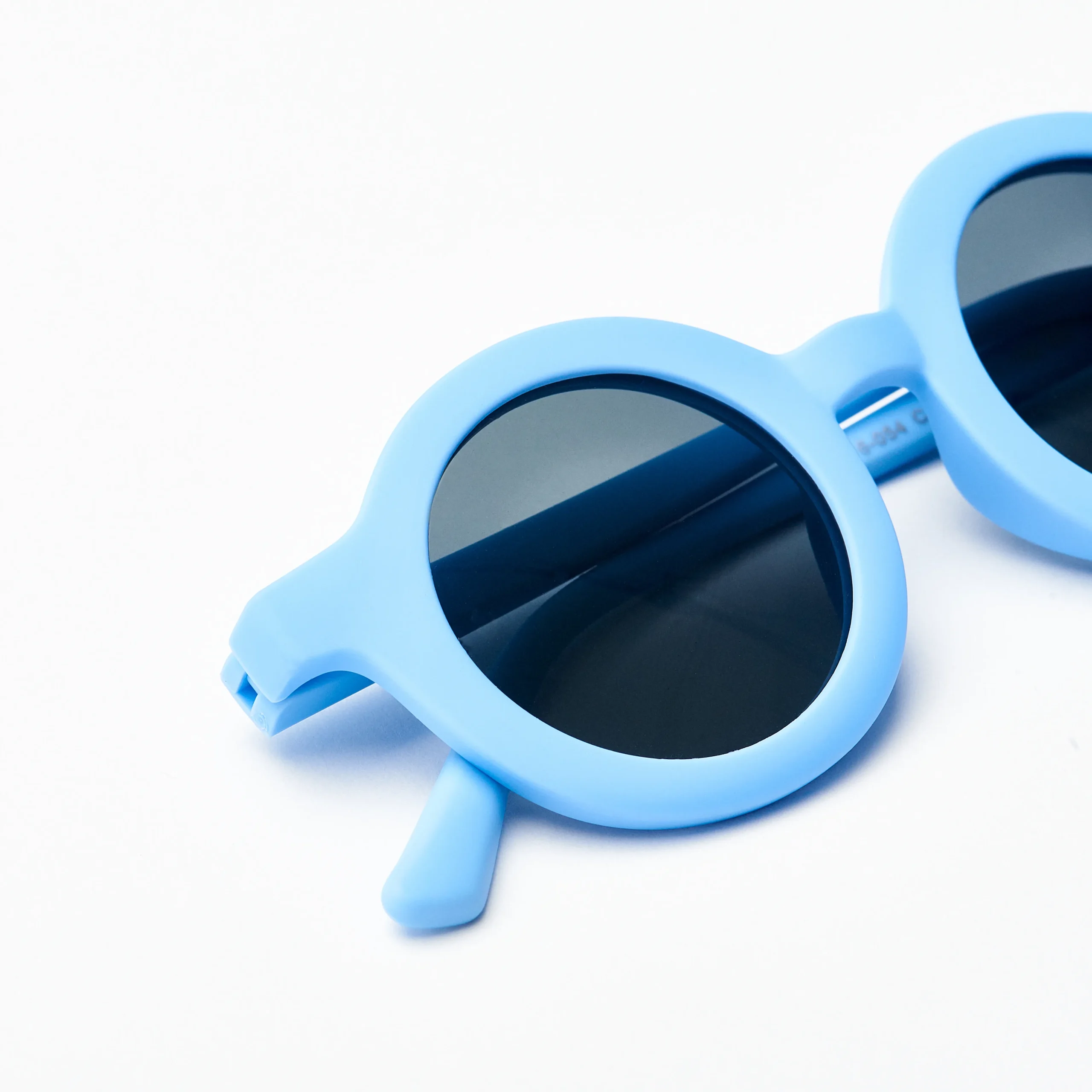 BABY CLOUD Παιδικά Γυαλιά Ηλίου Round Sky Blue UV400 5+ ετών (12.5 x 13.8 εκ.) - Image 3