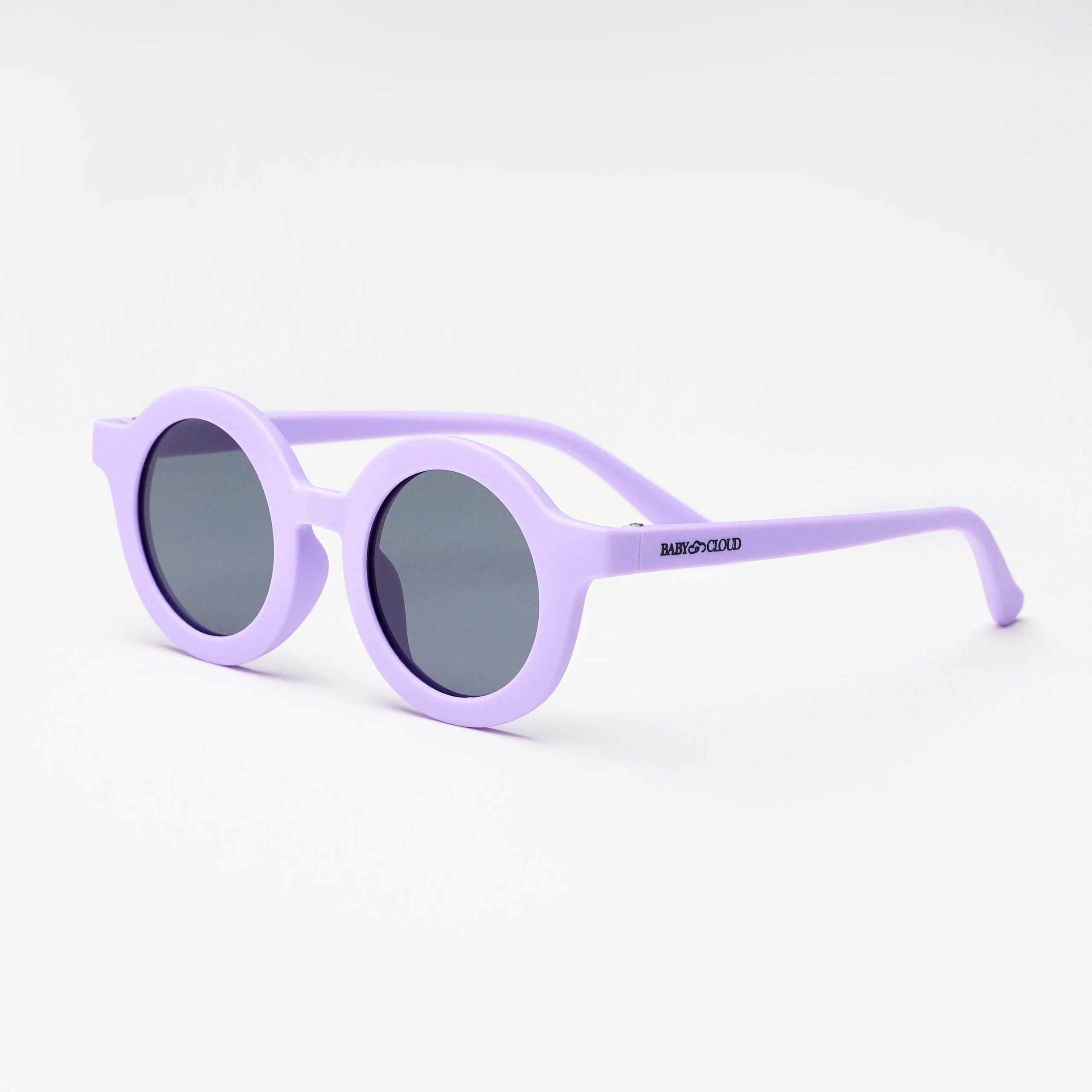 BABY CLOUD Παιδικά Γυαλιά Ηλίου Round Lilac UV400 5+ ετών (12.5 x 13.8 εκ.)
