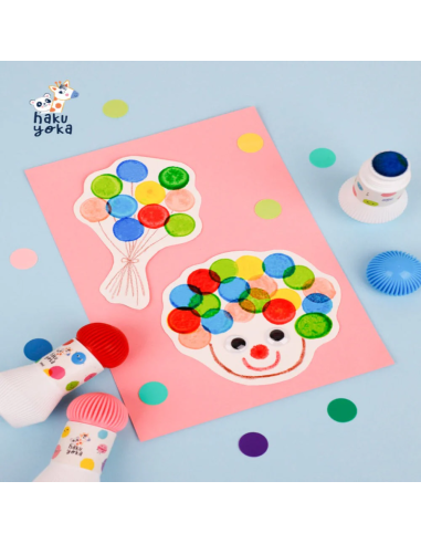 5 DOT MARKERS -5 COLOURS - Image 2