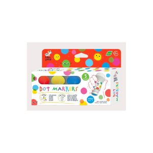 5 DOT MARKERS -5 COLOURS