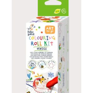 ART TO GO MINI COLOURING ROLL KIT VEHICLE