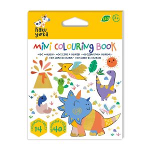 PLAY N COLOUR MINI COLOURING BOOK | DINO🦖✨