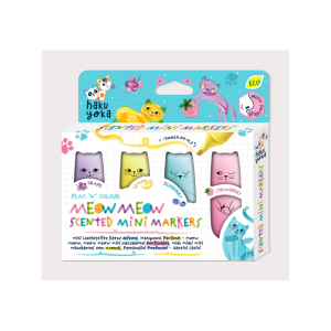 PLAY 'N' COLOUR MINI MARKERS MEOW MEOW SCENTED