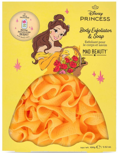 PRINCESS SET – BODY EXFOLIATOR AND SOAP – BELLE