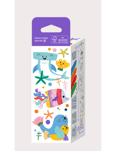 Σετ Ζωγραφικής Art To Go Mini Colouring Kit Sealife - Image 2