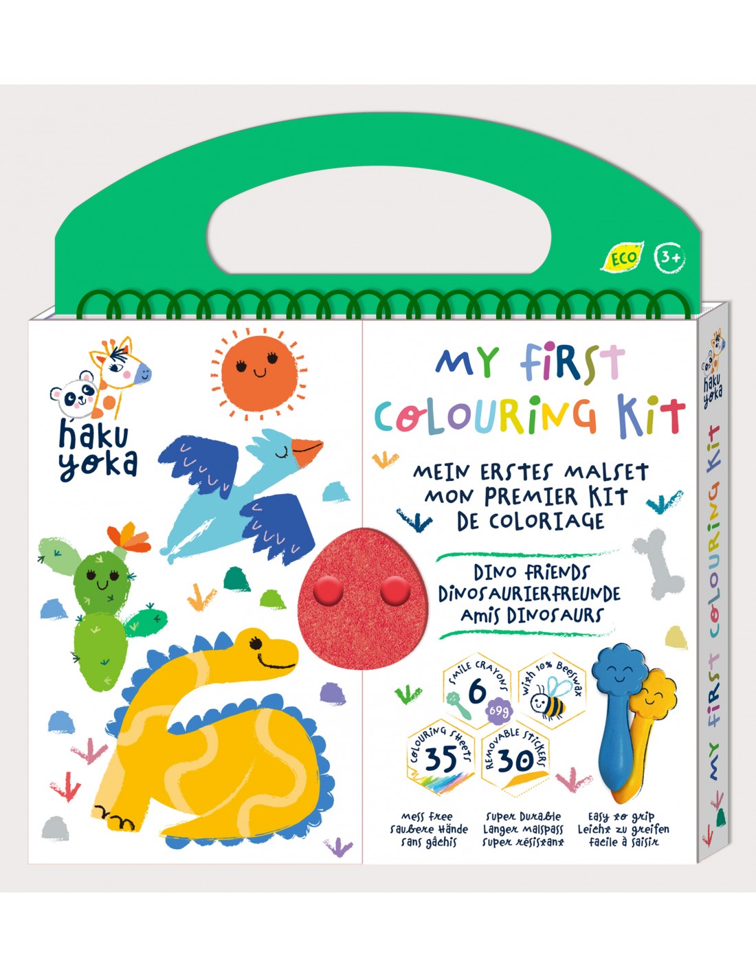 MY FIRST COLOURING KIT-DINO FRIENDS