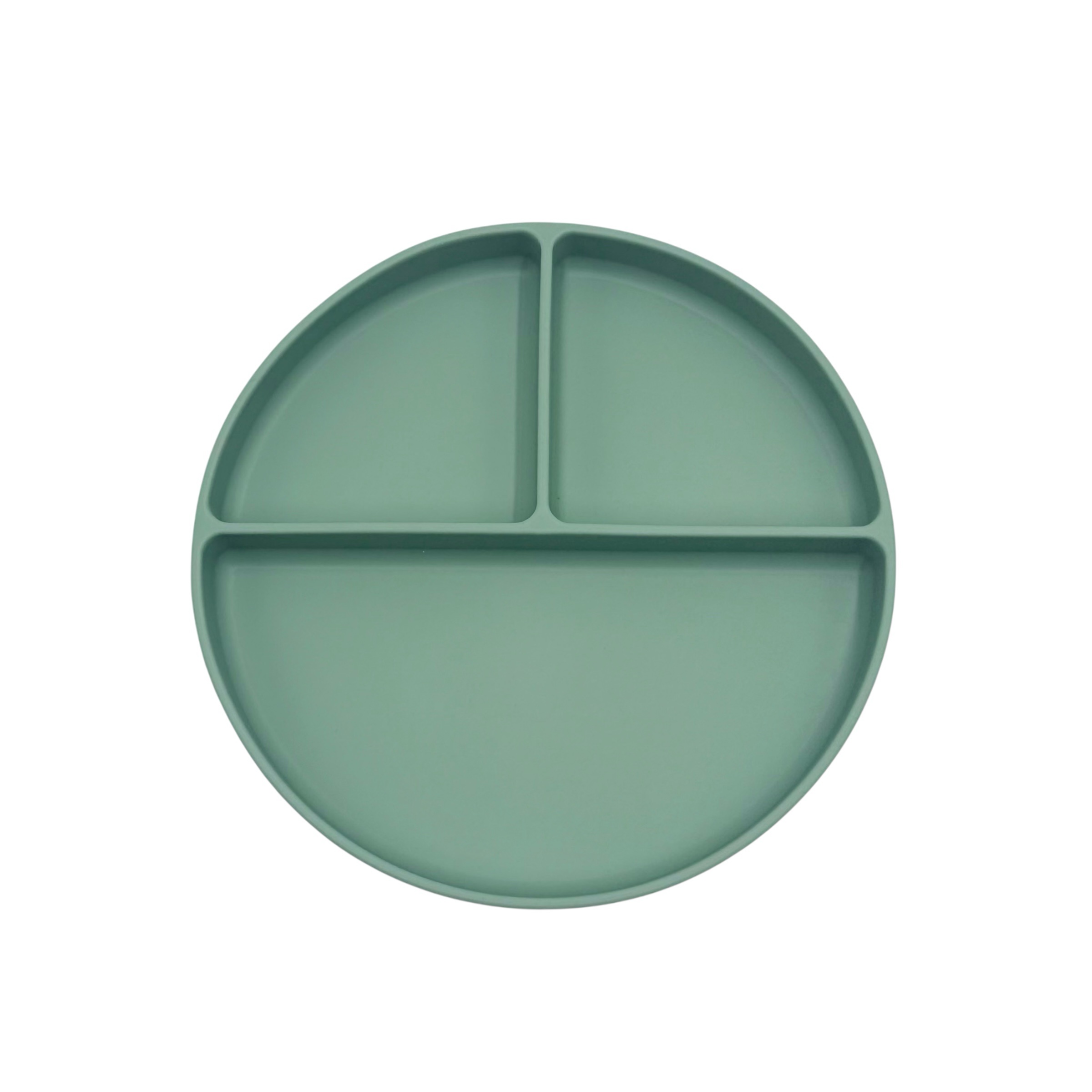 Classic Plate -Mint- Πιάτο σιλικόνης με βεντούζα και χωρίσματα
