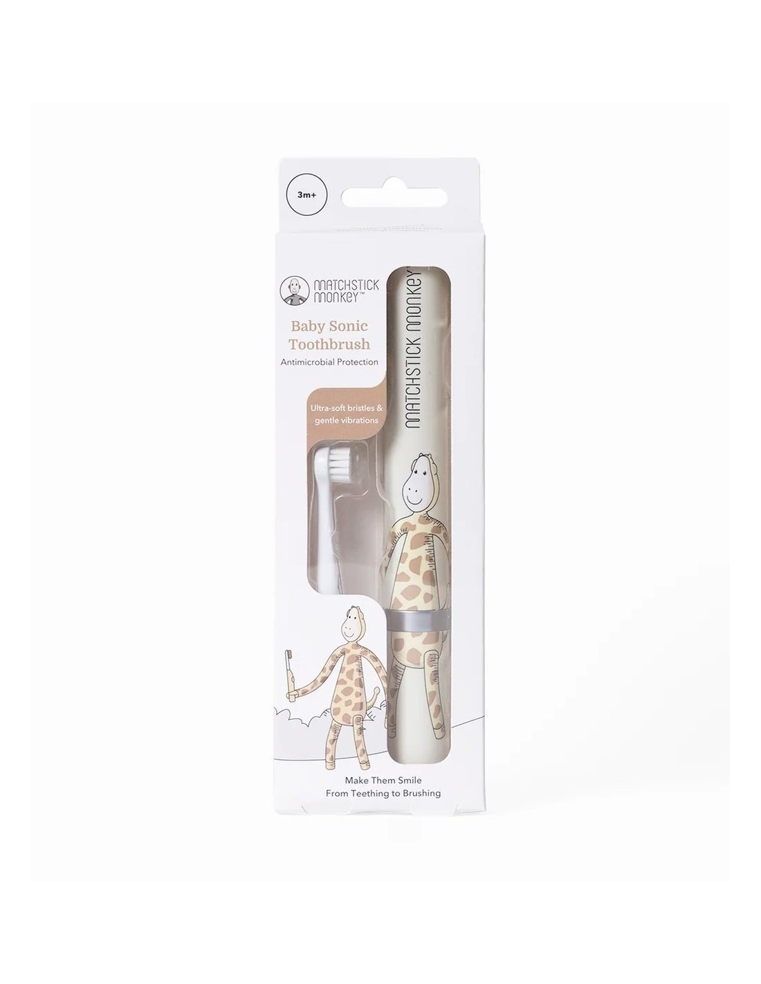 Matchstick Monkey Ηλεκτρική Οδοντόβουρτσα Giraffe