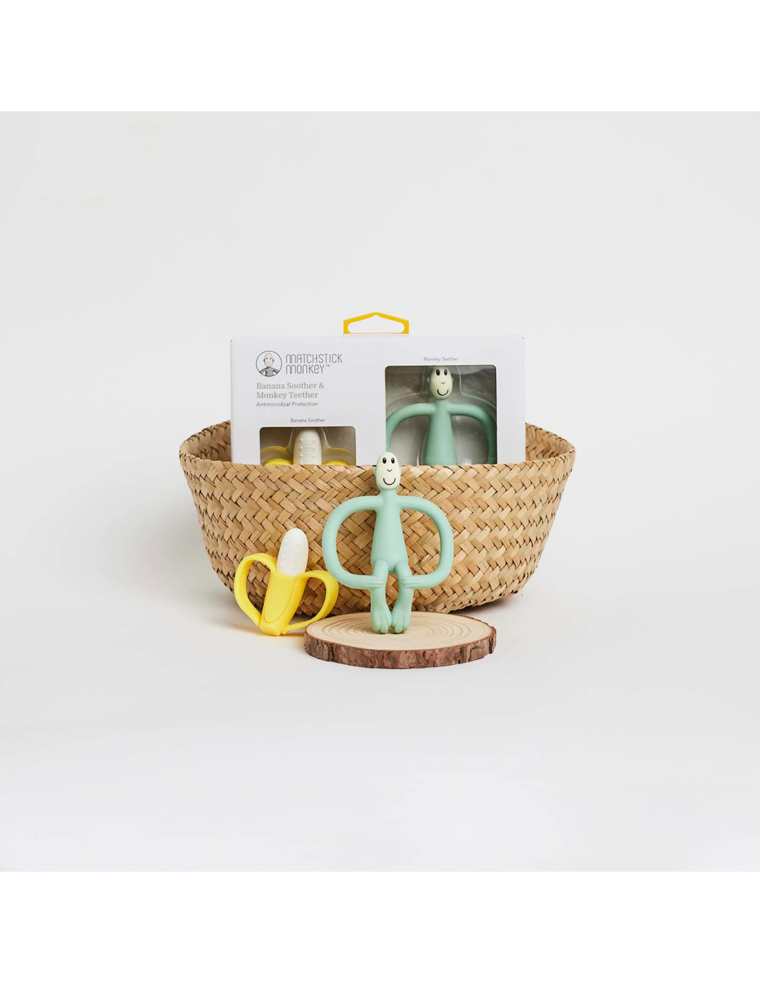 BANANA & MONKEY TEETHER GIFT SET - Image 4