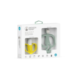BANANA & MONKEY TEETHER GIFT SET