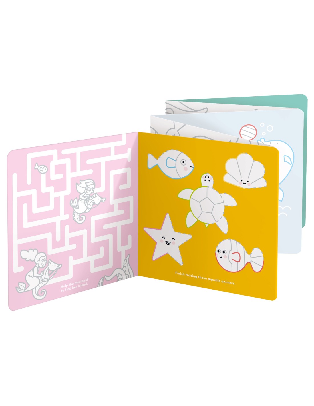 Coloring Books Mermaids - Ζωγραφική για Παιδιά Γοργόνες - Image 2