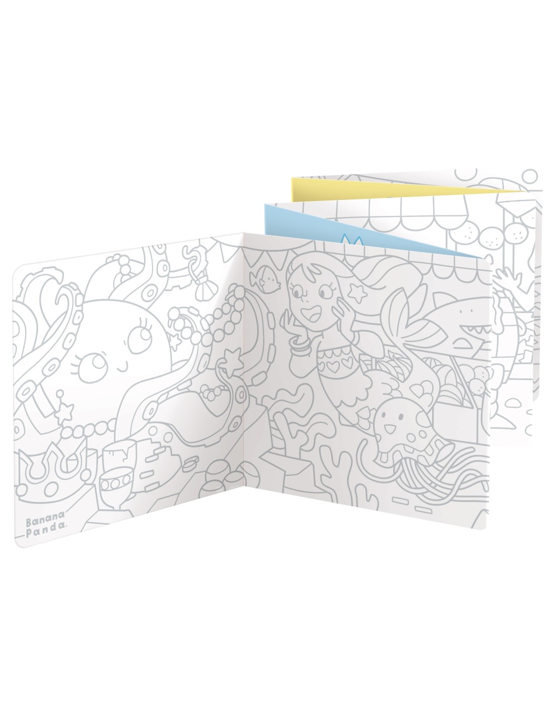 Coloring Books Mermaids - Ζωγραφική για Παιδιά Γοργόνες - Image 3