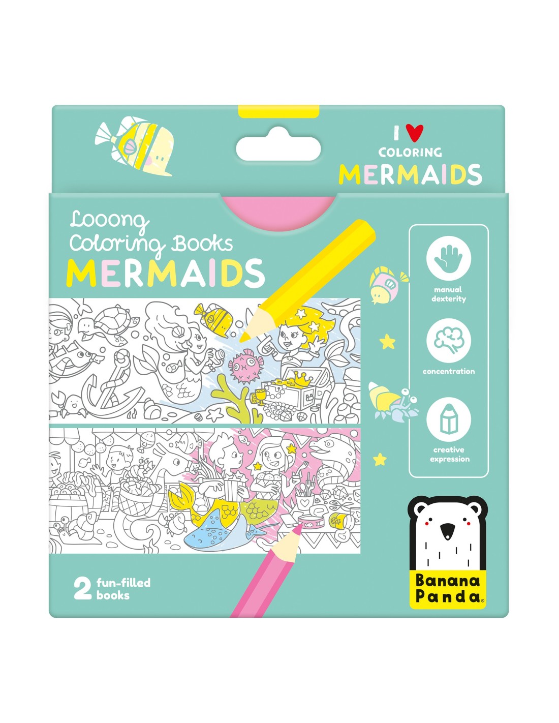 Coloring Books Mermaids – Ζωγραφική για Παιδιά Γοργόνες