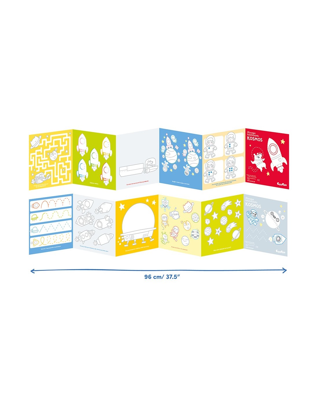 LOOONG COLORING BOOKS - I LOVE COLORING SPACE - Image 4