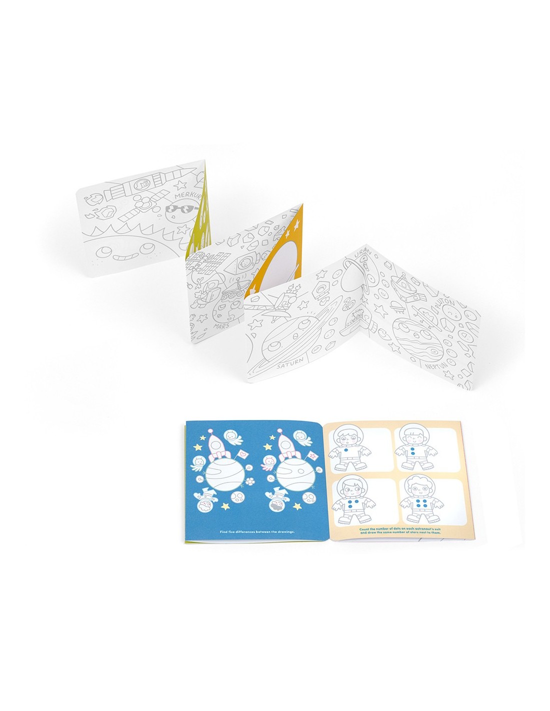 LOOONG COLORING BOOKS - I LOVE COLORING SPACE - Image 5
